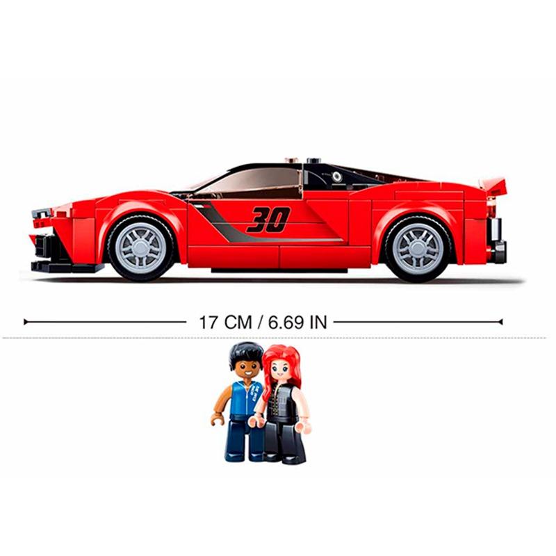 Sluban- Italian Super Car Red