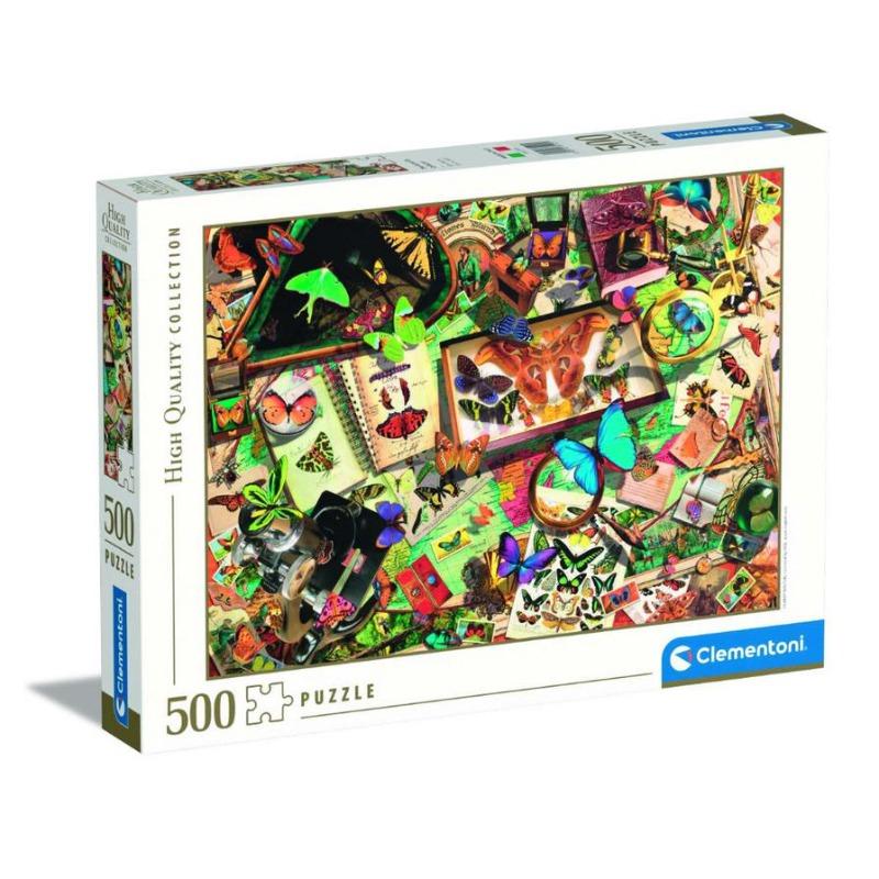 Clementoni Puzzle Hqc The Butterfly Collection 500 Pcs