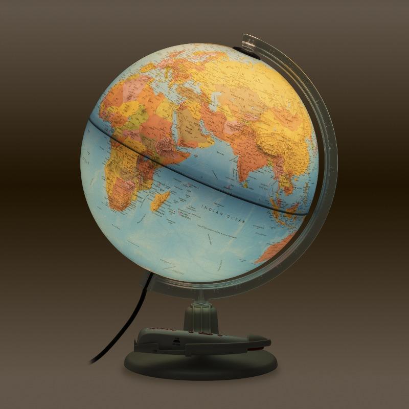 Tecnodidattica Parlamondo Speaking Illuminated And Revolving Globe