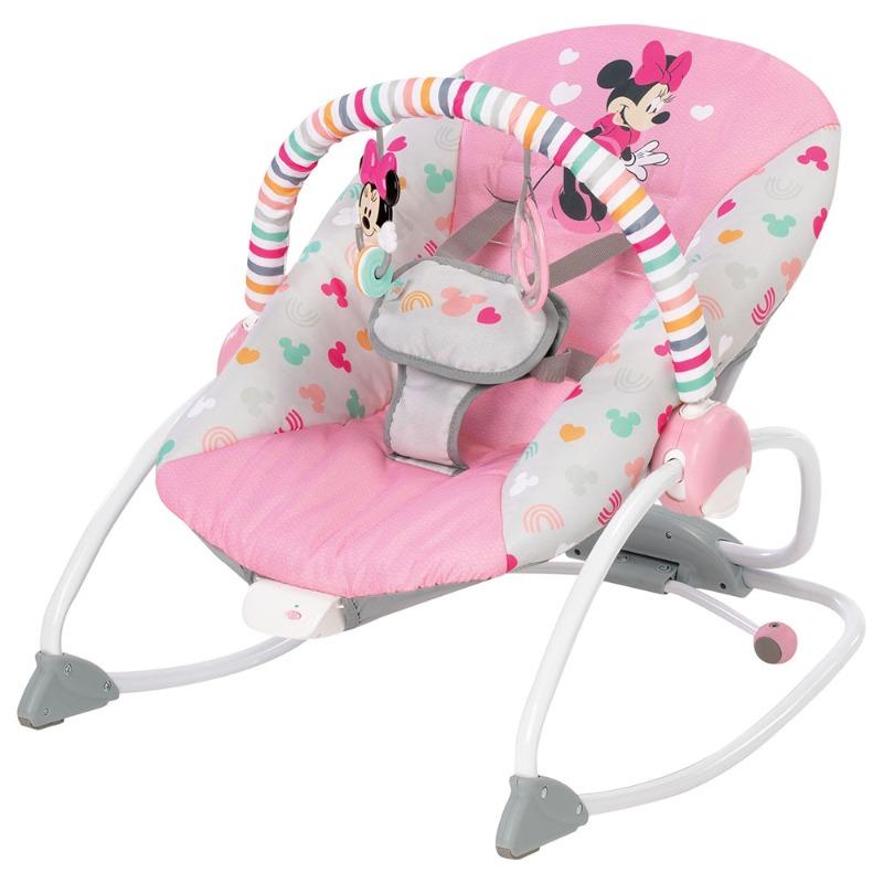 Bright Starts Minnie Mouse Forever Bestiet Infant To Toddler Rocker