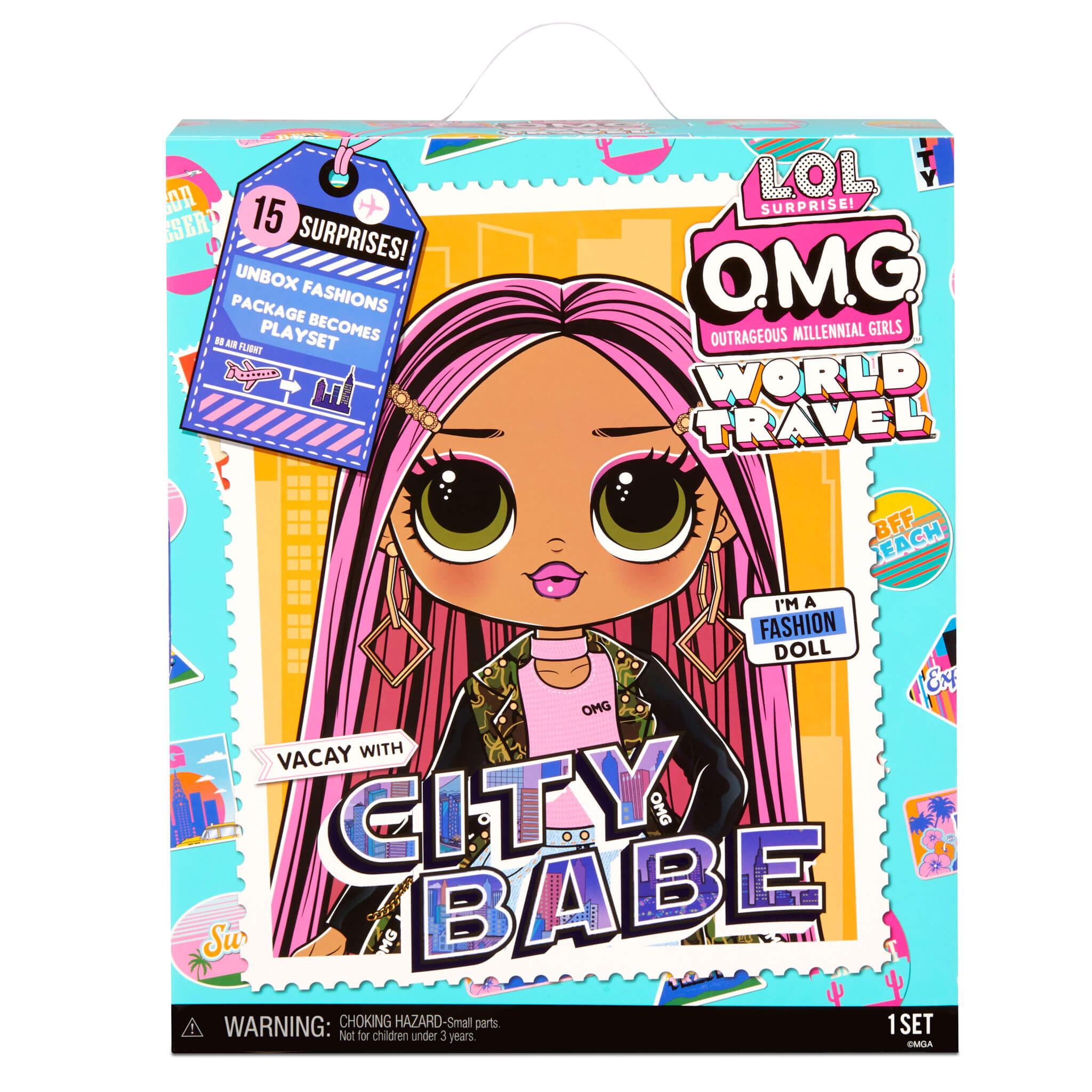 لول سربرايز - دمية أزياء السفر العالمية سيتي بيب