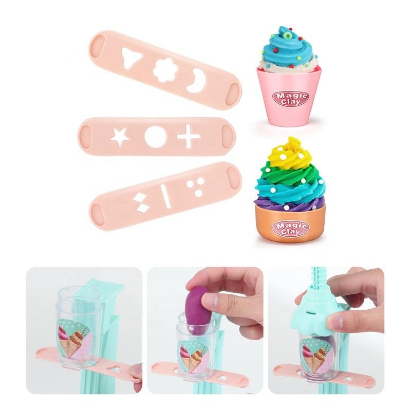 Kitchen Utensils And Color Dough