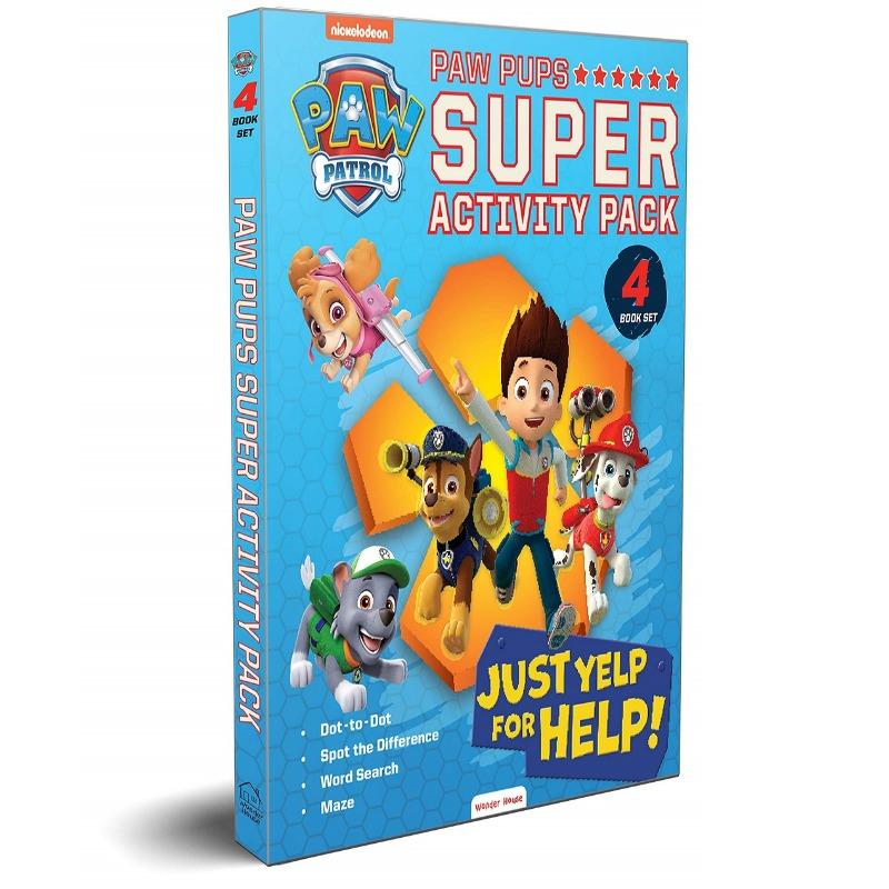 مجموعة صندوق أنشطة سوبر باو بوبز (مجموعة من 4 كتب)