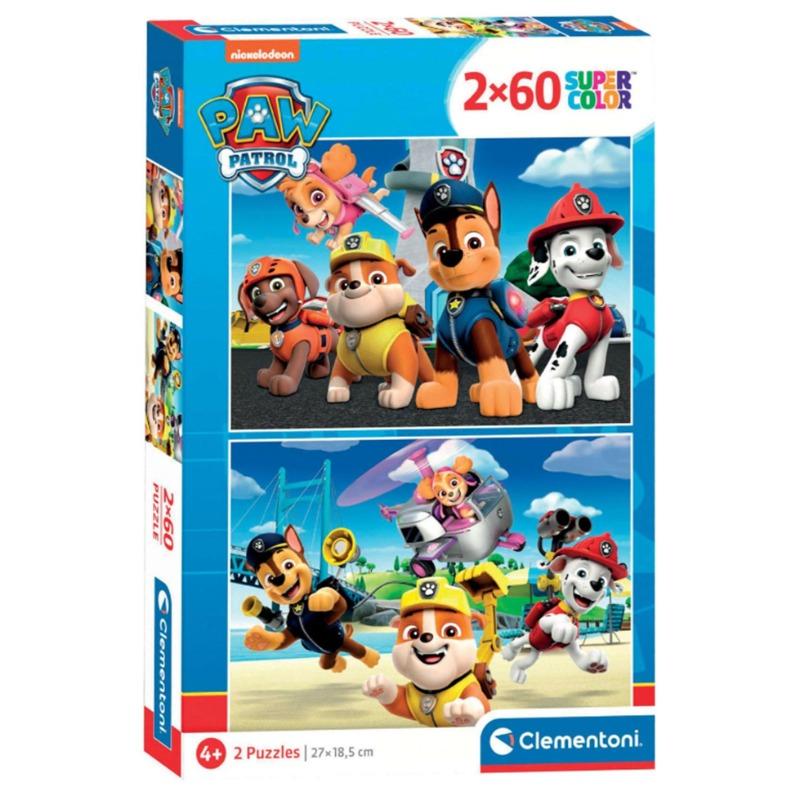 Clementoni Puzzle Paw Patrol Action 60 pieces