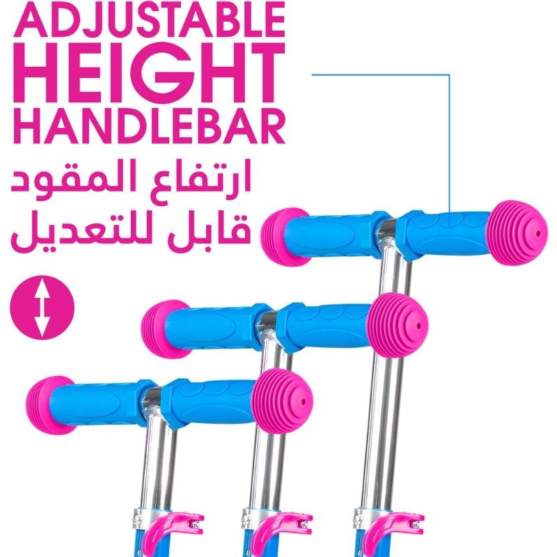 ماد جير - سكوتر زيكوم زينجر مع خوذة - وردي أزرق
