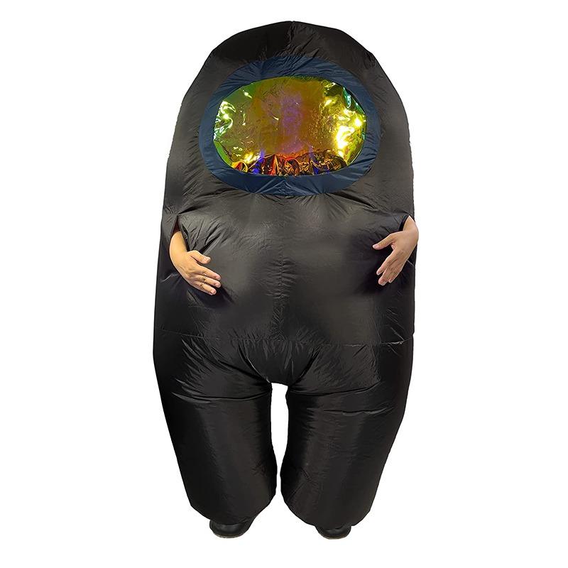 Among Us Inflat Adult Costume - black