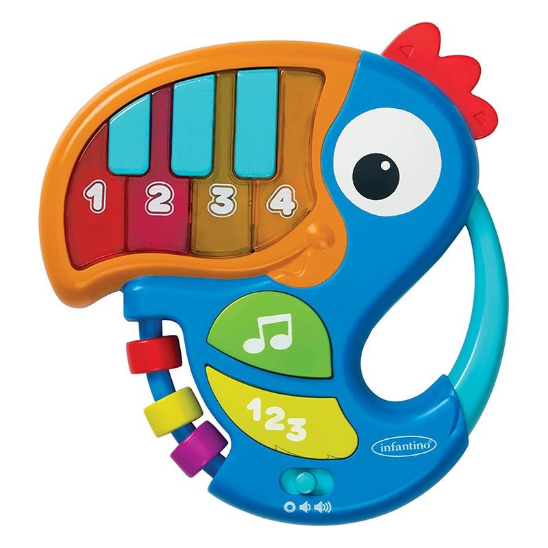 Infantino Piano & Numbers Learning Toucan