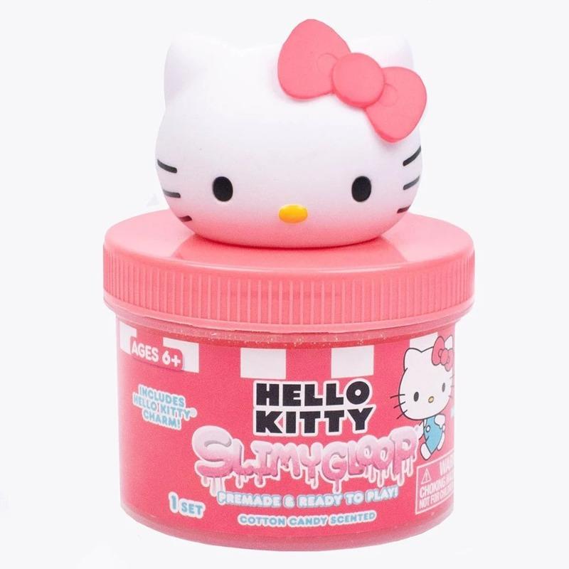 Slimy Gloop Hello Kitty Cotton Candy Slime