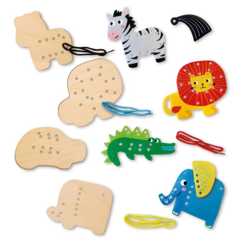 SES Creative Threading Animals