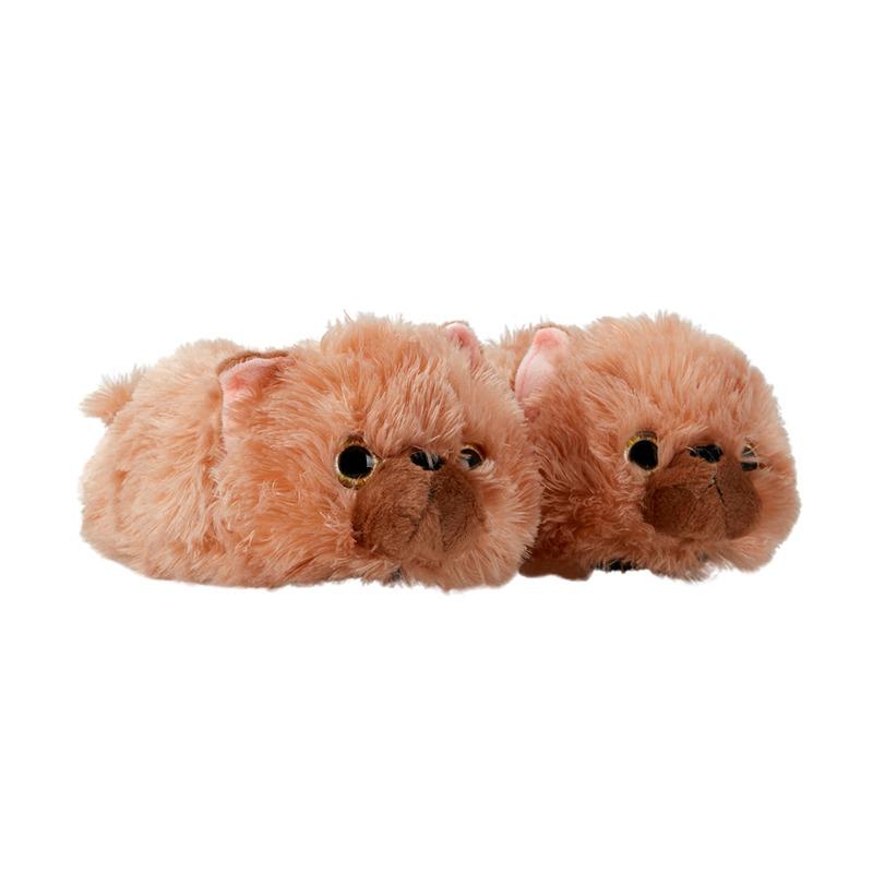 Twigy Brwon Puppy Slipper Size 40-41