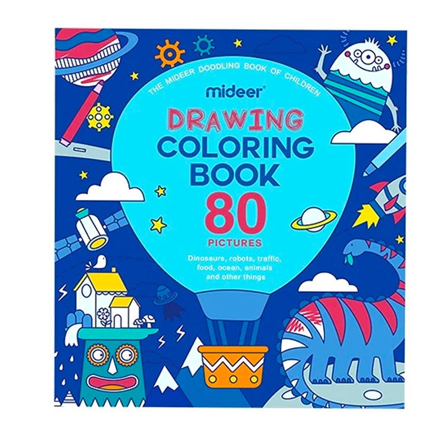 ميدير كتاب الرسم والتلوين أزرق