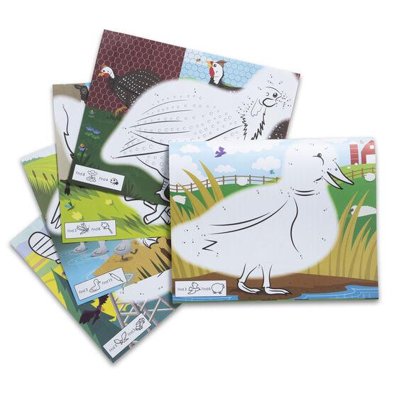 ميليسا آند دوج - نشاط تلوين حيوانات المزرعة بالنقاط