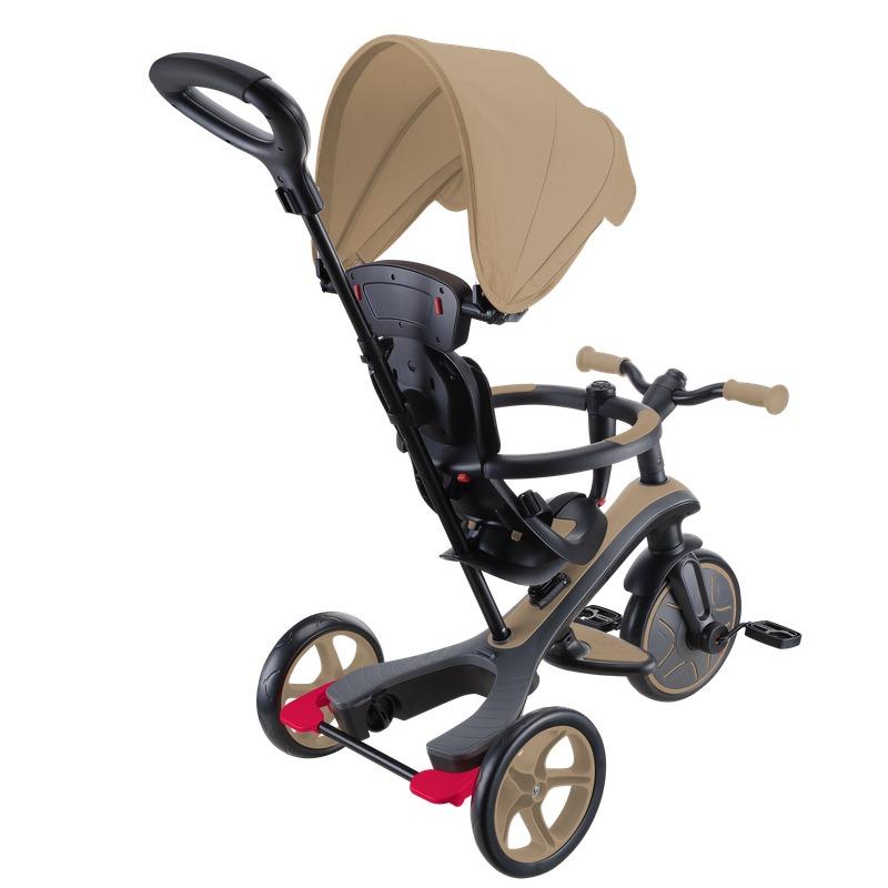 Globber Explorer Trike Multi-Stage 4-in-1 Kids Tricycle Sand