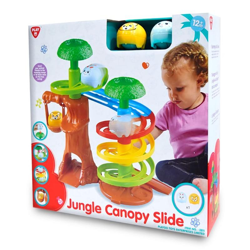 PlayGo - Jungle Canopy Slide Tree House