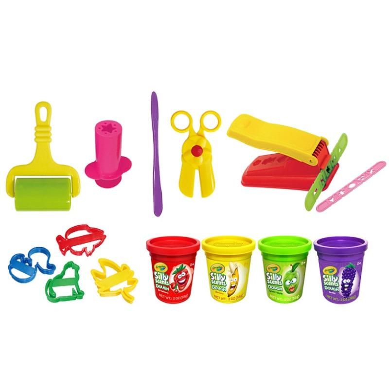 Crayola Silly Scents Toolbox Dough Playset