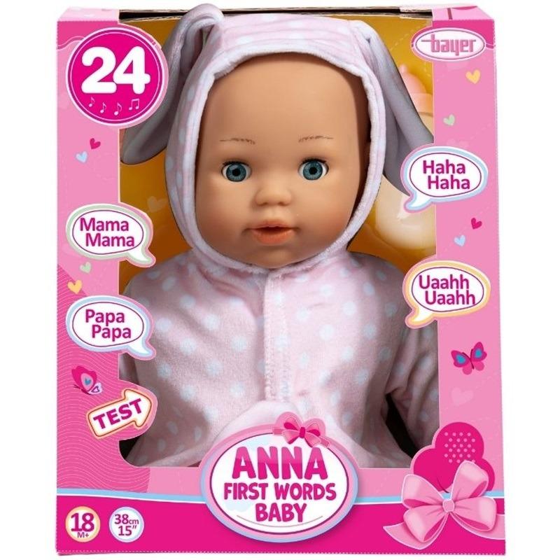 دمية آنا الكلمات الأولي - 38 سم