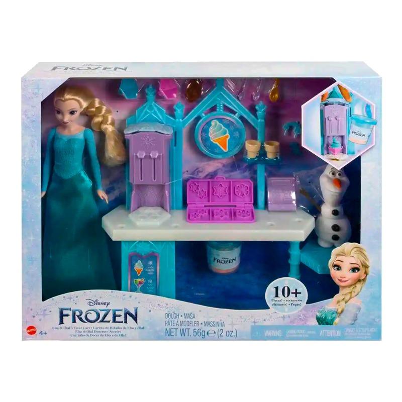 Disney Frozen Fashion Doll Elsa And Olaf's Ice Cream Cart