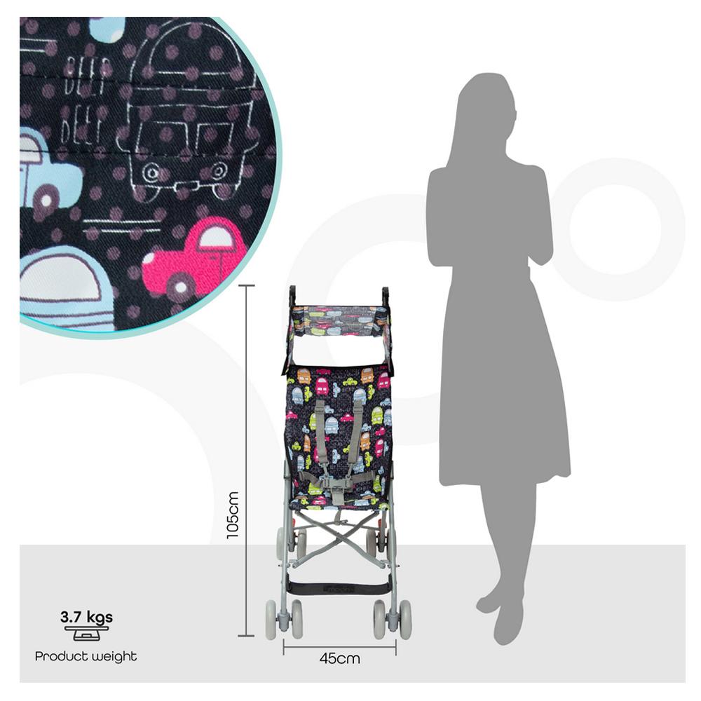 Moon Ultra Light Weight Compact Fold Buggy Stroller Cars