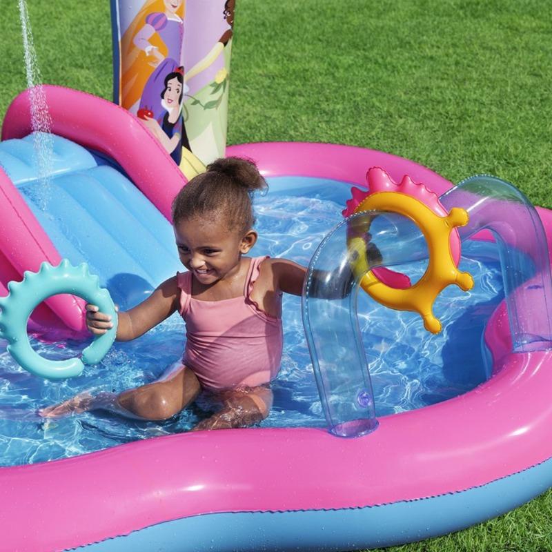 Bestway Disney Princess Inflatable Water Playground Slide