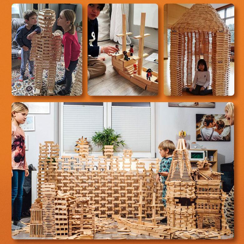 ميدير - كتل البناء الخشبية