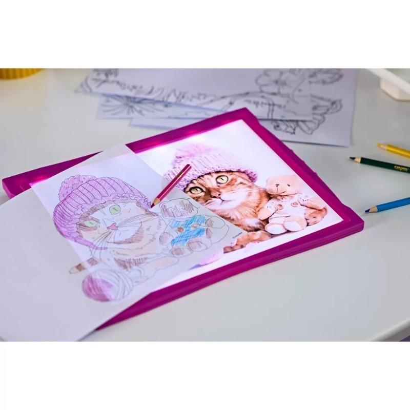 Crayola Light-Up Tracing Pad – Pink