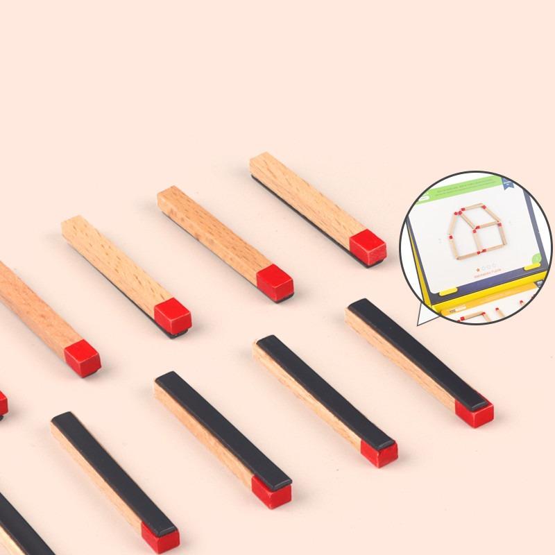 Wooden Magnetic Matchsticks Toy