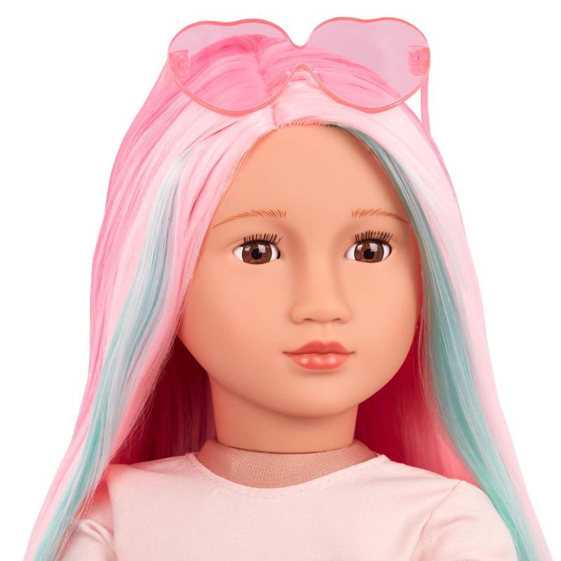 Our Generation Rosa Fashion Doll with Multicolored Hair
