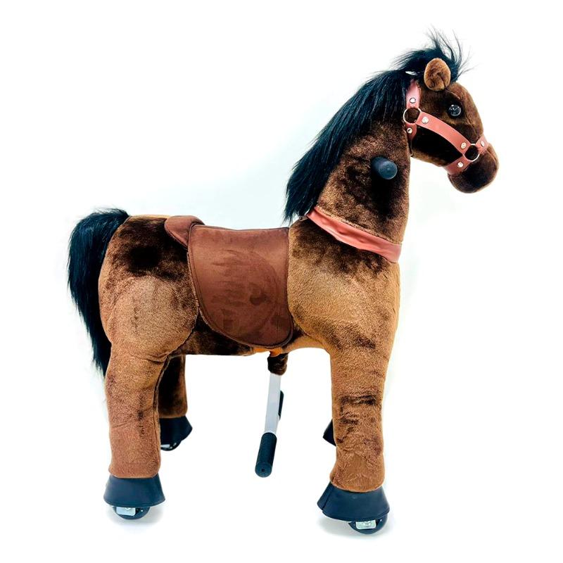 Tobys Ponycycle Rideamal Ride on Dark Brown Horse