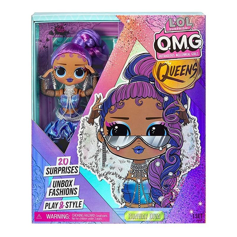 L.O.L. Surprise OMG Queens Runway Diva Fashion Doll