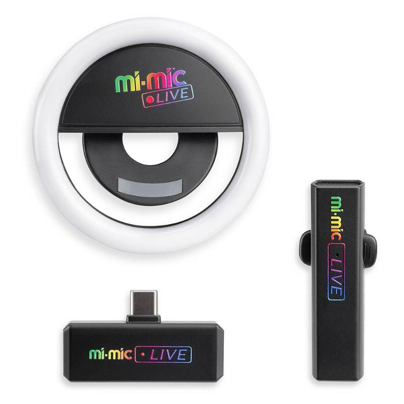 Mi-Mic Live Microphone Hub & LED Ring Light Vlogging Kit
