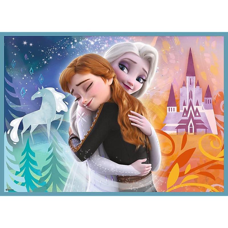 Trefl 4 in 1 Disney Frozen The Amazing World Puzzle