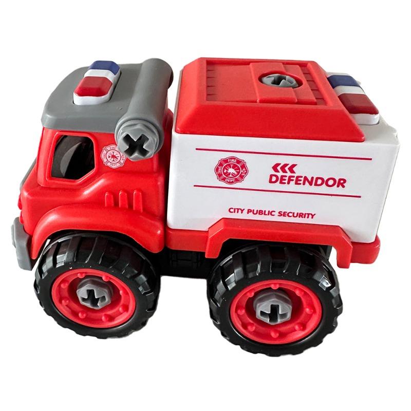 Mini Car DIY Toy Bricks - Emergency Response Truck