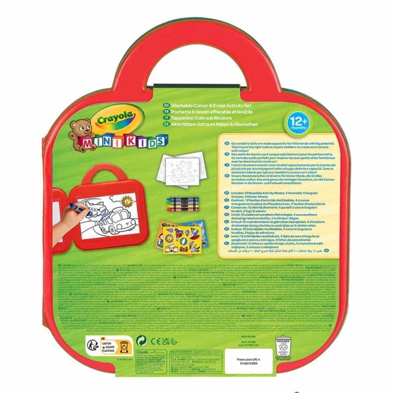 Crayola Dry Erase Mat – Portable Activity & Drawing Set