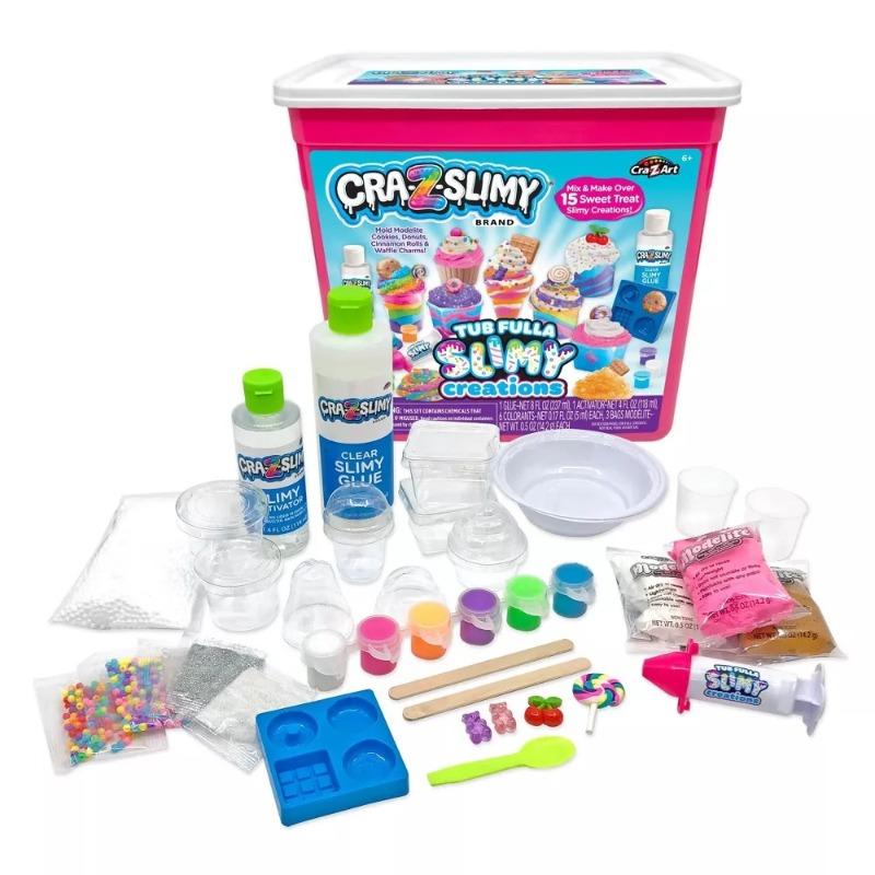 Cra Z Slimy Tub Fulla Frozen Treats Slime Set - Assorted