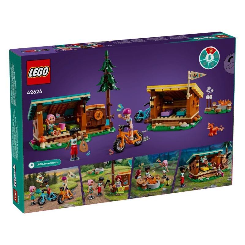 LEGO Friends Adventure Camp Cozy Cabins 42624