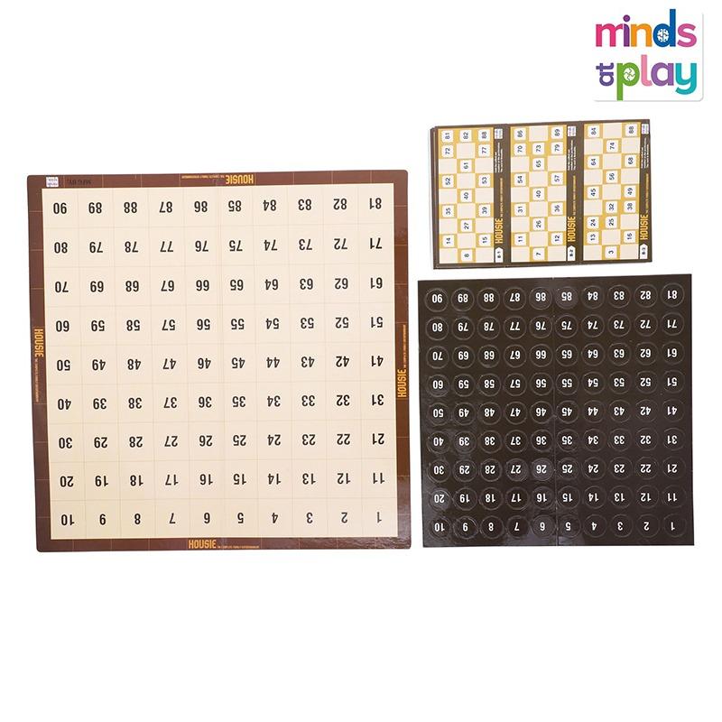 Minds At Play Housie Game Board Set