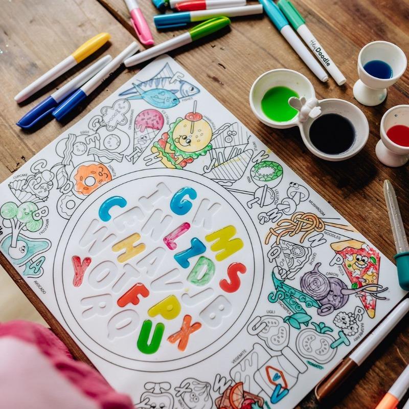 HeyDoodle Alphabet Drawing&Tracing and Dotting kit