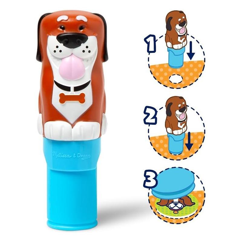 ميليسا اند دوج - ختم الملصقات ولوحة الأنشطة - الجرو