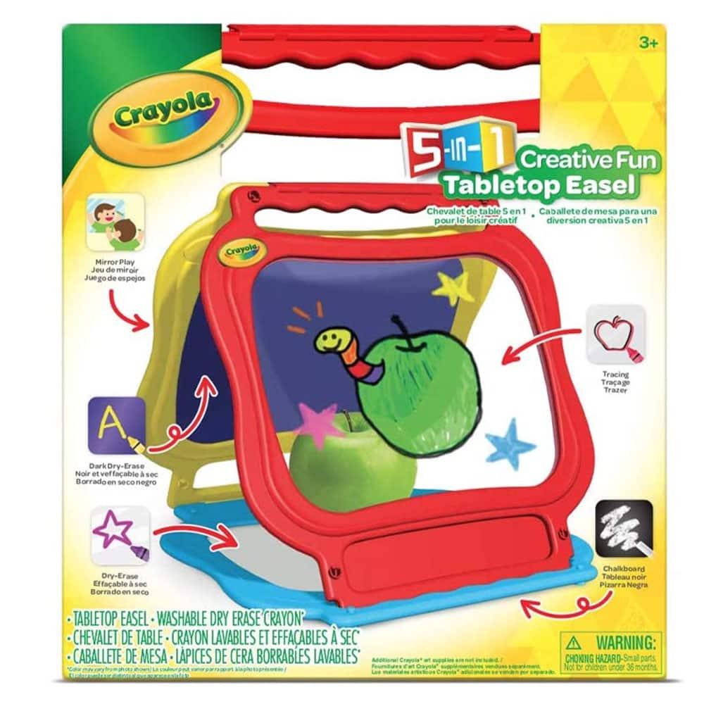 Crayola Creative Fun 5 In1 Tabletop Easel