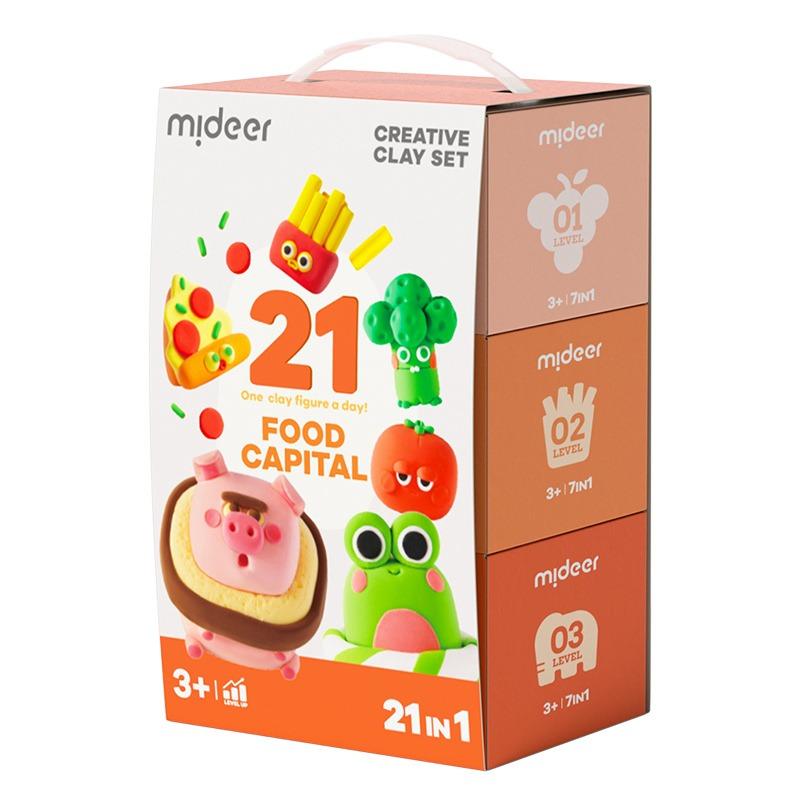 Mideer Creative Clay Set Food Capital