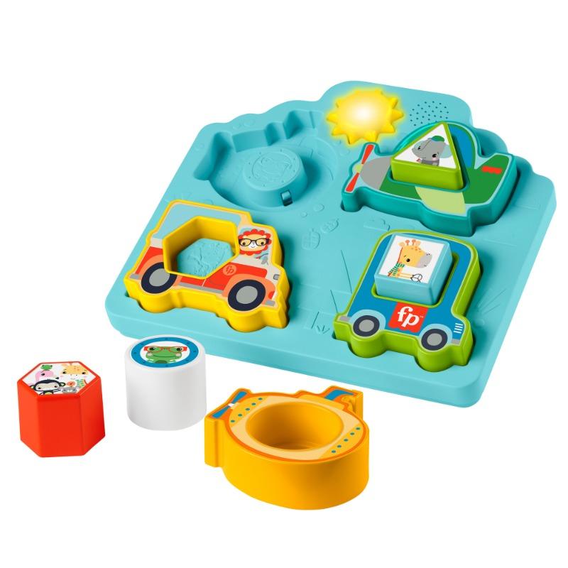 Fisher-Price Vehicle Puzzle with Music and Lights