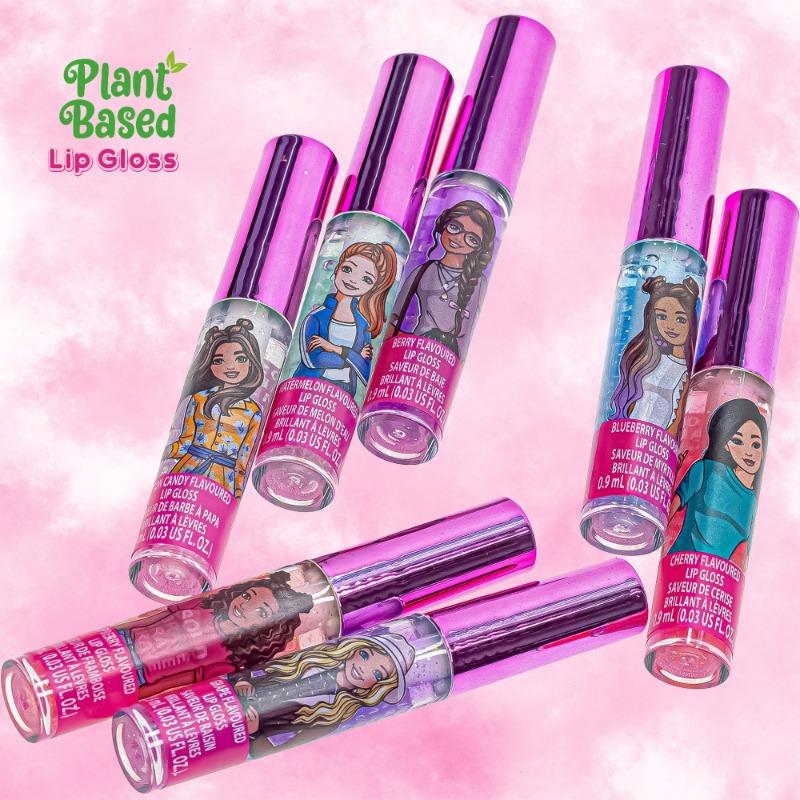 تاونلي جيرل - ملمع شفاه بتصميم باربي 7 قطع