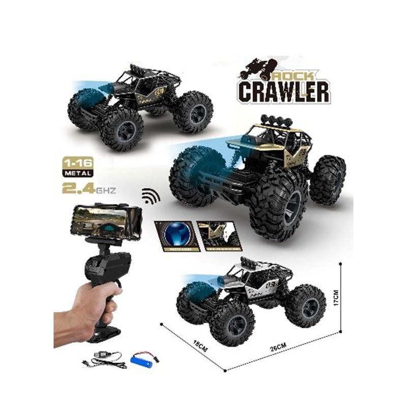 Rock Crawler Die Cast Car W/Cam