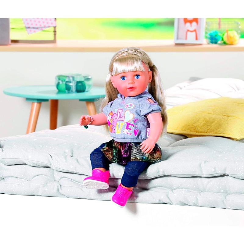 Baby Born Soft Touch Sister Blonde Doll 43cm