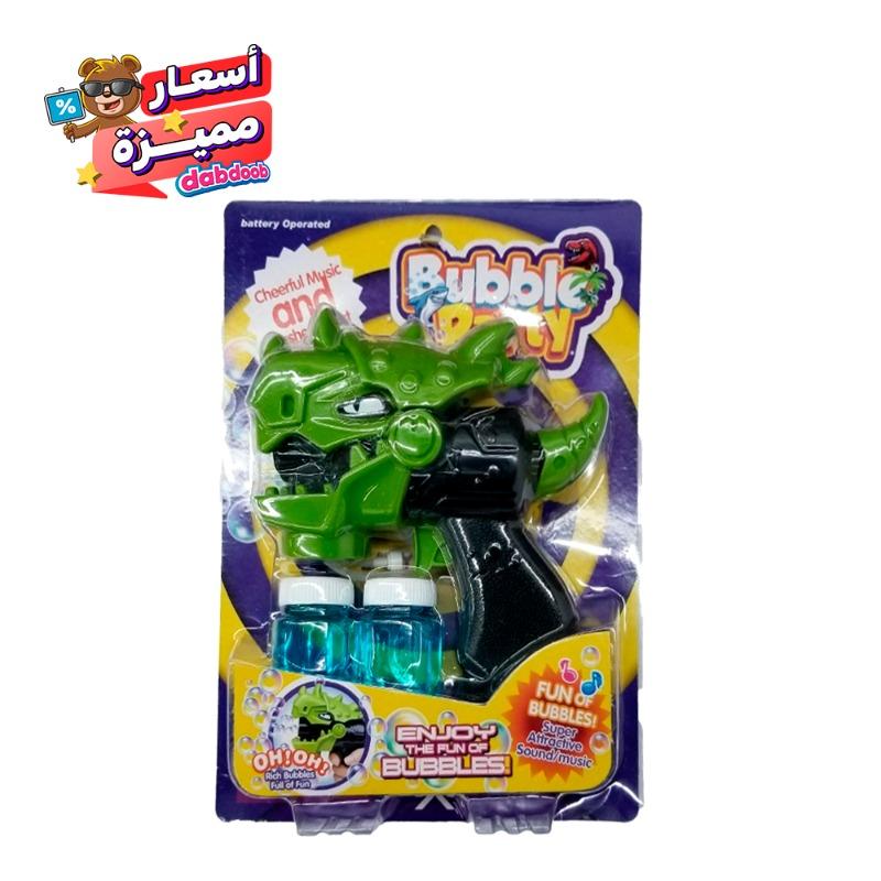 Chamdol Electric Gun Toy Dinosaur Bubble Gun