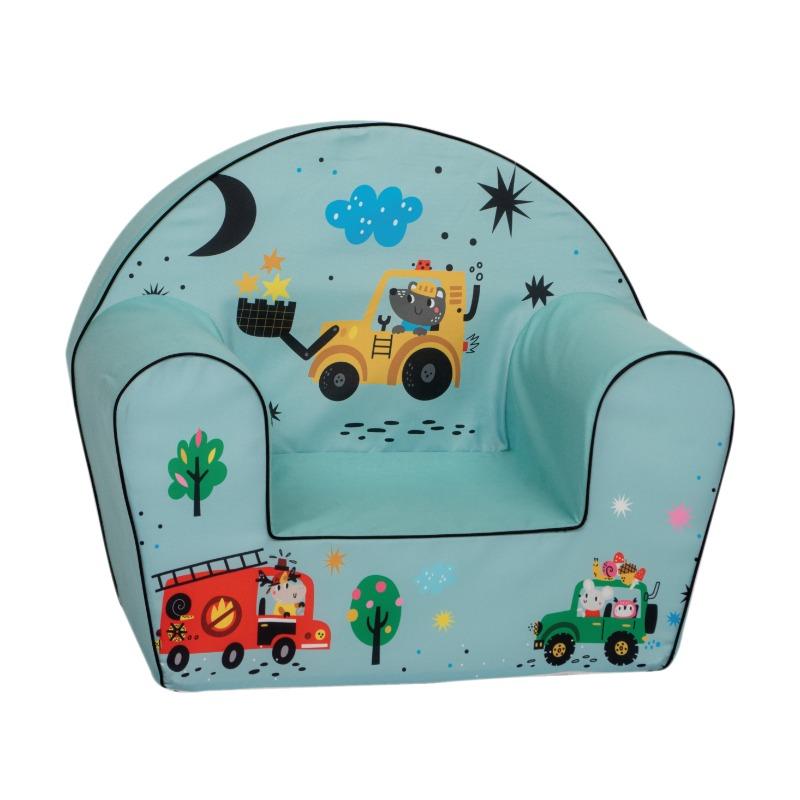 Delsit Arm Sofa - Blue Night Excavator