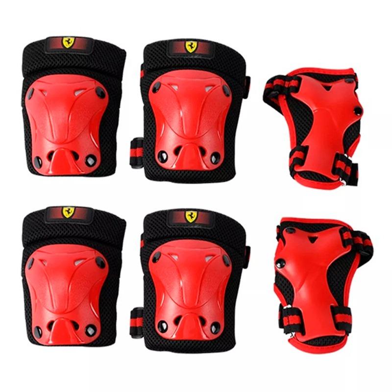 Ferrari Skate Protector Set Red - 2 X Small