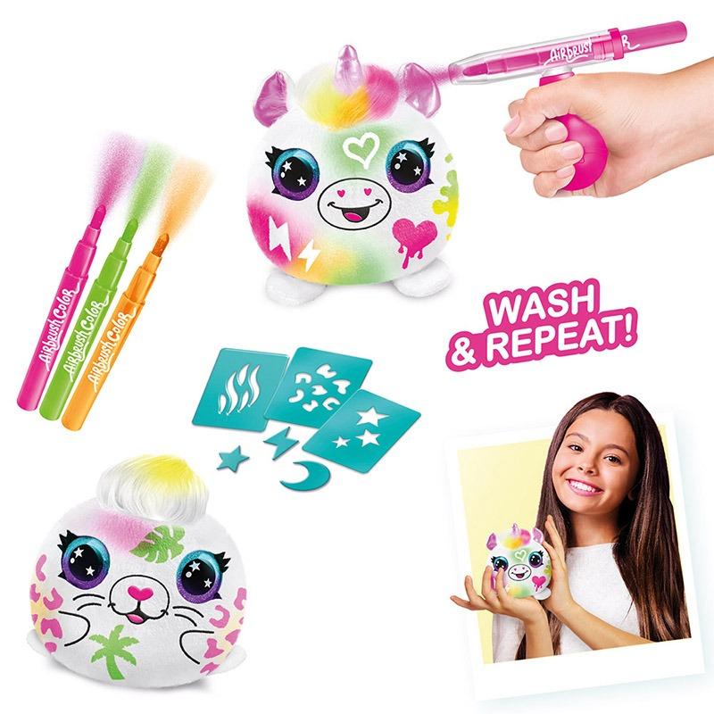 Canal Toys Airbrush Plush - Neon Mini Mystery 2 Packs