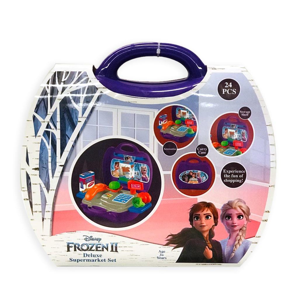 Disney Frozen 2 Deluxe Supermarket Set - 24 Pcs
