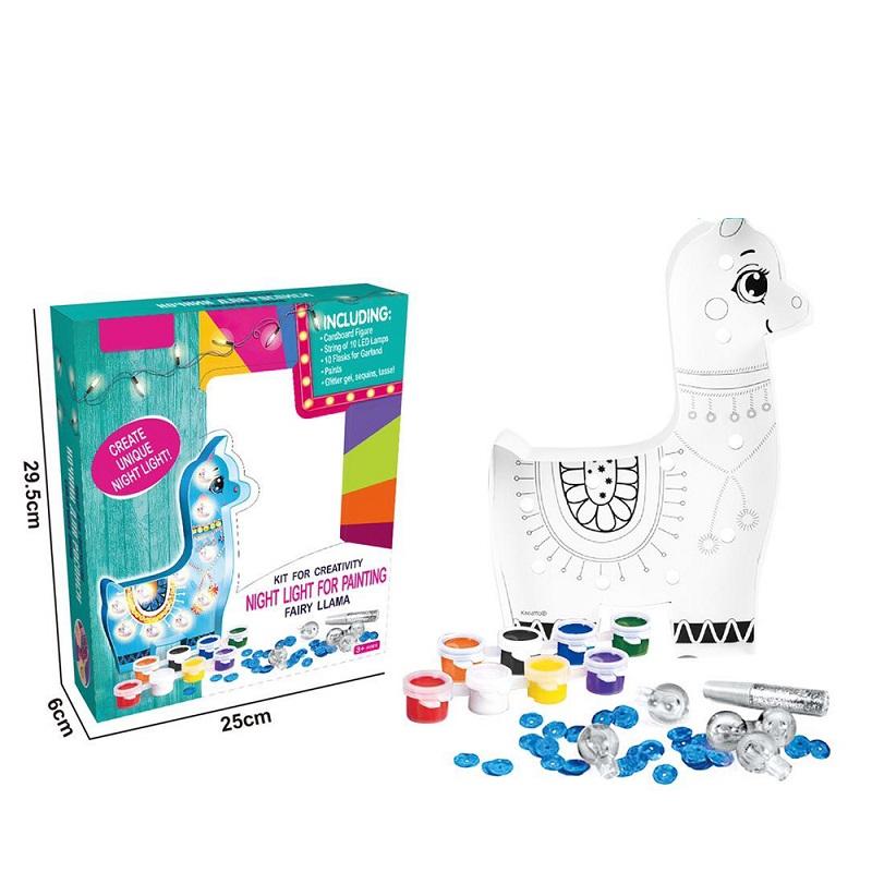 مجموعة الإبداع وتزيين اللاما المضئ